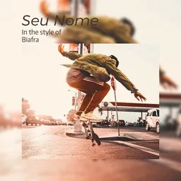 Cover art for Seu Nome - Biafra karaoke version