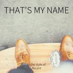 Cover art for That's My Name - Akcent karaoke version