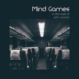 Cover art for Mind Games - John Lennon karaoke version