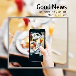 Cover art for Good News - Mac Miller karaoke version