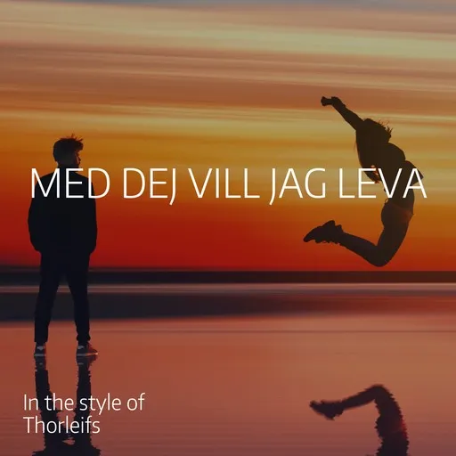 Karaoke Med dej vill jag leva von Thorleifs — mit Songtext mitsingen auf Singa