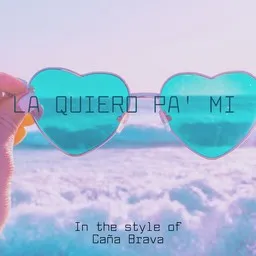 Cover art for La Quiero Pa' Mi - Caña Brava karaoke version