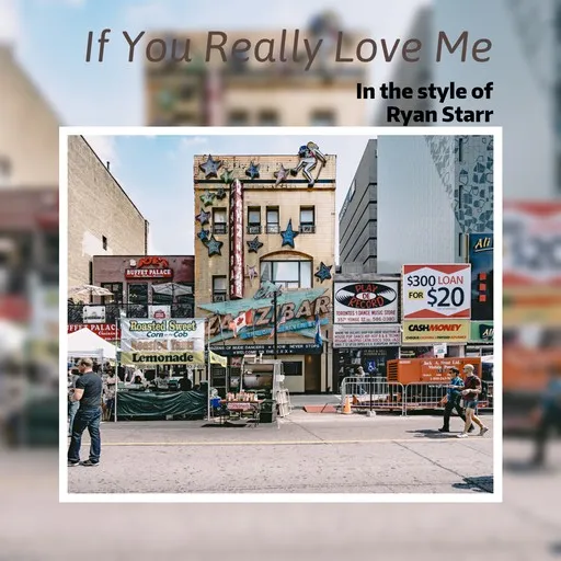 Karaoke If You Really Love Me by Ryan Starr — sing along with lyrics on Singa