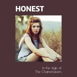 Karaokekappaleen Honest - The Chainsmokers kansikuva