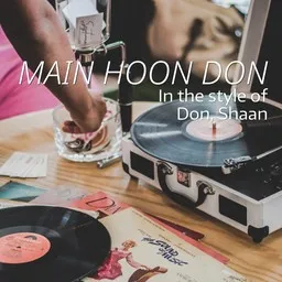 Omslagsbild för Main Hoon Don - Don,Shaan karaokeversion