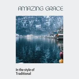 Omslagsbild för Amazing Grace - Traditional karaokeversion