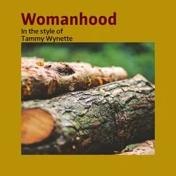 Karaokekappaleen Womanhood - Tammy Wynette kansikuva