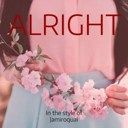 Cover art for Alright - Jamiroquai karaoke version