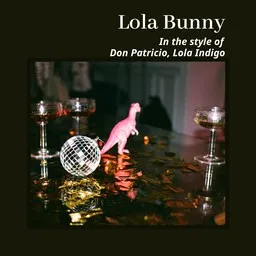 Karaokekappaleen Lola Bunny - Don Patricio,Lola Indigo kansikuva
