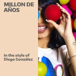 Cover art for Millon De Años - Diego González karaoke version