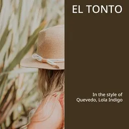 Cover art for El Tonto - Lola Indigo,Quevedo karaoke version