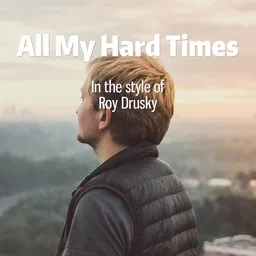 Cover art for All My Hard Times - Roy Drusky karaoke version