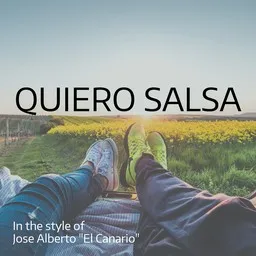 Cover art for Quiero Salsa - Jose Alberto "El Canario" karaoke version