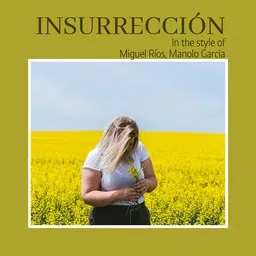 Karaokekappaleen Insurrección - Manolo Garcia,Miguel Ríos kansikuva