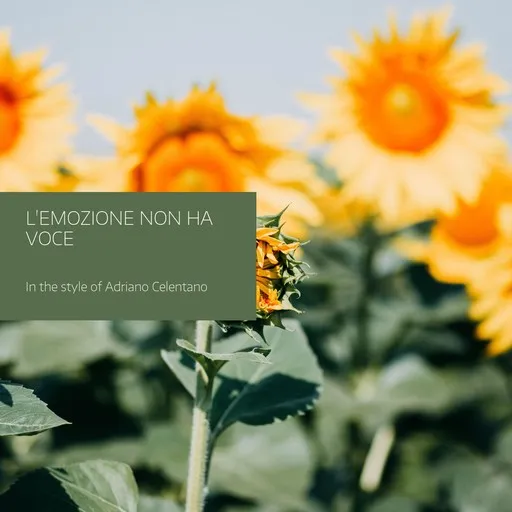 L'emozione Non Ha Voce - Karaoke