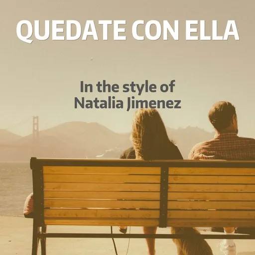 Karaoke Quedate Con Ella by Natalia Jiménez — sing along with lyrics on Singa