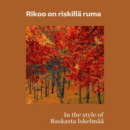 Rikoo on riskillä ruma - Karaoke