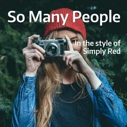 Cover art for So Many People - Simply Red karaoke version