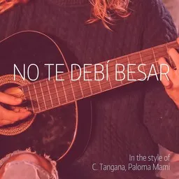 Titelbild für No Te Debí Besar - C. Tangana,Paloma Mami Karaoke-Version