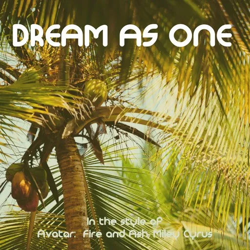 Karaoke Dream As One by Avatar: Fire and Ash, Miley Cyrus — sing along with lyrics on Singa