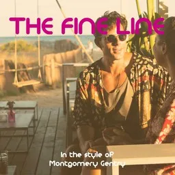 Cover art for The Fine Line - Montgomery Gentry karaoke version