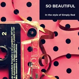 Cover art for So Beautiful - Simply Red karaoke version