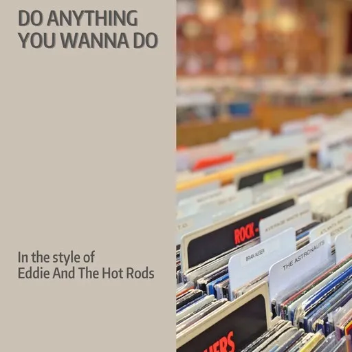 Karaoke Do Anything You Wanna Do by Eddie And The Hot Rods — sing along with lyrics on Singa