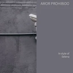 Cover art for Amor Prohibido - Selena karaoke version