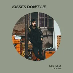Cover art for Kisses Don't Lie - Cal Smith karaoke version