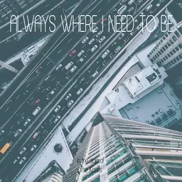 Cover art for Always Where I Need To Be - The Kooks karaoke version