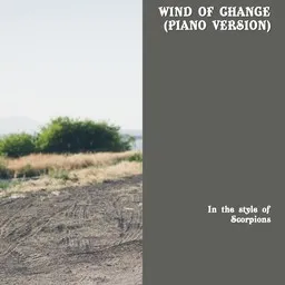 Cover art for Wind of Change (Piano Version) - Scorpions karaoke version