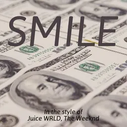 Cover art for Smile - Juice WRLD,The Weeknd karaoke version