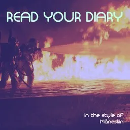 Cover art for Read Your Diary - Måneskin karaoke version