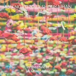 Cover art for Asu no Yozora Shoukaihan - IA,Orangestar karaoke version