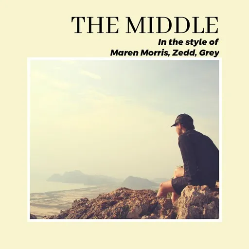 Karaoke The Middle by Grey, Maren Morris, Zedd — sing along with lyrics on Singa