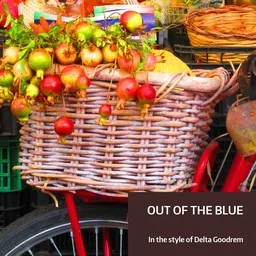 Cover art for Out Of The Blue - Delta Goodrem karaoke version