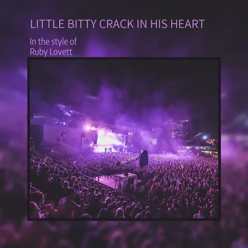 Little Bitty Crack In His Heart - Karaoke