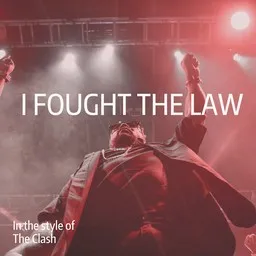 Karaokekappaleen I Fought the Law - The Clash kansikuva