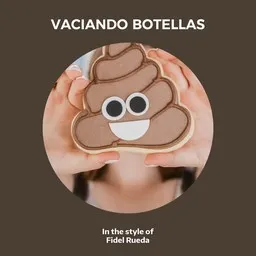 Cover art for Vaciando Botellas - Fidel Rueda karaoke version