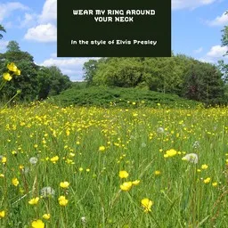 Cover art for Wear My Ring Around Your Neck - Elvis Presley karaoke version