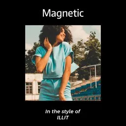 Cover art for Magnetic - ILLIT karaoke version
