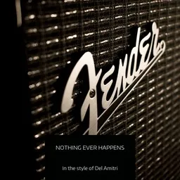 Cover art for Nothing Ever Happens - Del Amitri karaoke version