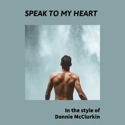 Cover art for Speak To My Heart - Donnie McClurkin karaoke version