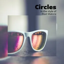 Cover art for Circles - Post Malone karaoke version