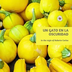 Karaokekappaleen Un Gato En La Oscuridad - Roberto Carlos kansikuva