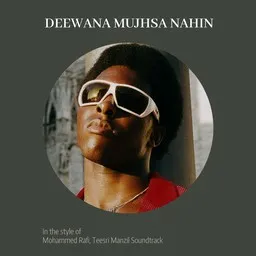 Karaokekappaleen Deewana Mujhsa Nahin - Mohammed Rafi,Teesri Manzil Soundtrack kansikuva