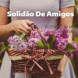 Omslagsbild för Solidão De Amigos - Leonardo karaokeversion