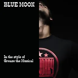 Cover art for Blue Moon - Grease the Musical karaoke version