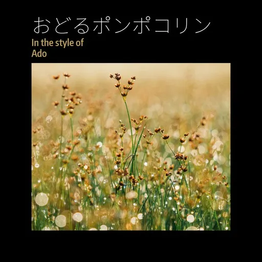 Karaoke おどるポンポコリン by Ado — sing along with lyrics on Singa