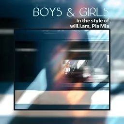 Omslagsbild för Boys & Girls - Pia Mia,will.i.am karaokeversion